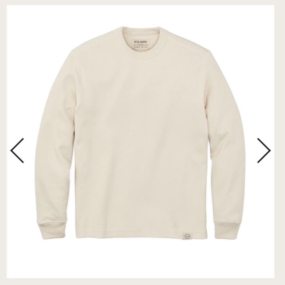 Filson Waffle Knit Thermal Crew